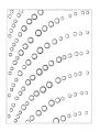 Panneaux Coutard, 8 parties Mod&egrave;le avec monture disponible uniquement sur demande - Lalique